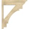Ekena Millwork Merced Rough Sawn Traditional Outlooker, Douglas Fir, 8"W x 32"D x 36"H OUT08X32X36MRC01RDF - alternate 2